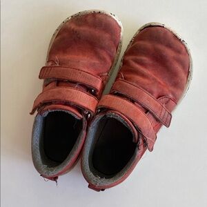 Belenka Barefoot Shoes Red Velcro Strap Shoes
